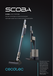 Manual de uso Cecotec Scoba 2100 Station Aspirador