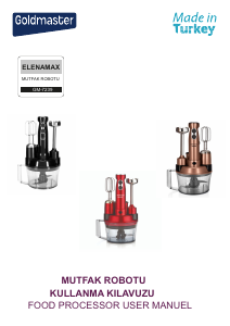 Руководство Goldmaster GM-7239 Elenamax Ручной блендер