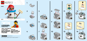 Manual Lego set 30645 Creator Snowman