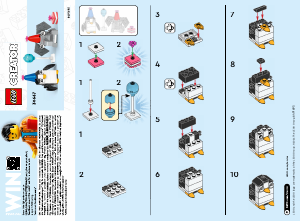 Manual Lego set 30667 Creator Animal birthday party