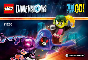 Mode d’emploi Lego set 71255 Dimensions Pack Équipe Teen Titans Go!