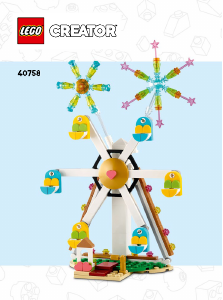 사용 설명서 레고 set 40758 프로모션 축하 행사: 불꽃놀이 대관람차