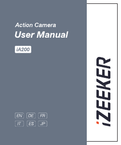 Manuale iZeeker iA200 Action camera