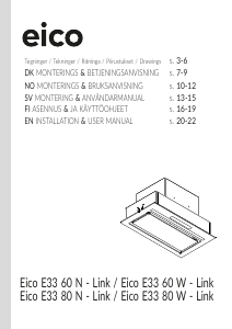 Käyttöohje Eico E33 60 W - Link Liesituuletin