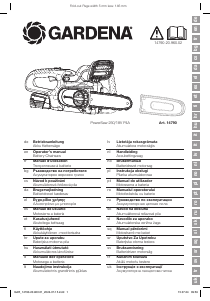 Vadovas Gardena 14790-55 PowerSaw Grandininis pjūklas