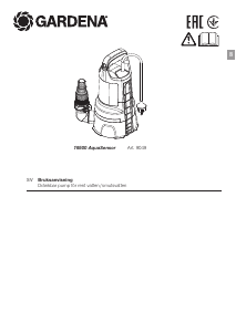 Bruksanvisning Gardena 9049-20 Vattenpump