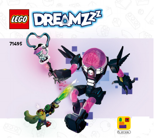 Vadovas Lego set 71495 DREAMZzz Mateo prieš robotą su kibersmegenimis