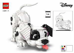 Посібник Lego set 43269 Disney 101 далматинець