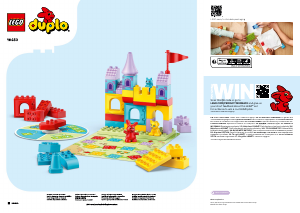 Vadovas Lego set 10450 Duplo Straksės pilies žaidimas