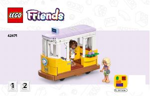 Kullanım kılavuzu Lego set 42671 Friends Bitki Kafe ve Çiçekçi Dükkanı