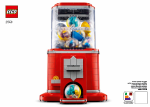 Bruksanvisning Lego set 21358 Ideas Minifigurautomat
