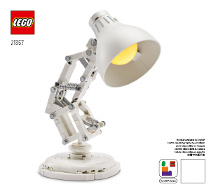 Bedienungsanleitung Lego set 21357 Ideas Disney Pixar Luxo Jr.
