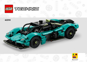 Bedienungsanleitung Lego set 42208 Technic Aston Martin Valkyrie