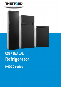 Manual Thetford N4142 Fridge-Freezer