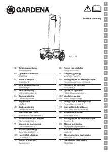 Bruksanvisning Gardena 432-20 Spridarvagn