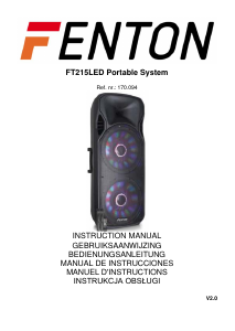 Instrukcja Fenton 170.094 FT215LED Głośnik