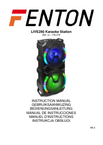 Handleiding Fenton 178.370 Live180 Luidspreker