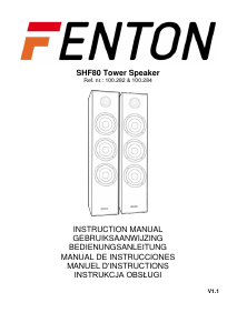 Instrukcja Fenton 100.282 SHF80 Głośnik