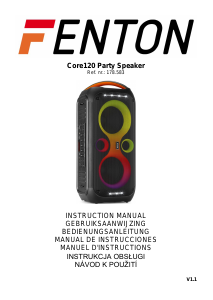Handleiding Fenton 178.583 Core120 Luidspreker
