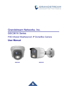 Manual Grandstream GSC3610 IP Camera