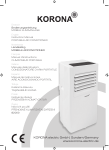 Manuál Korona 82000 Klimatizace
