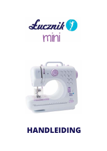 Handleiding Łucznik Mini Naaimachine