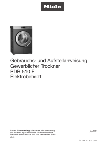Bedienungsanleitung Miele PDR 510 ROP [EL] Trockner