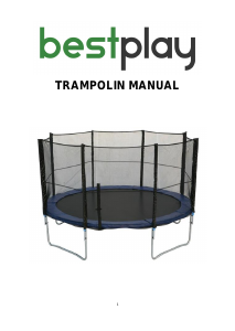 Brugsanvisning Bestplay 244cm Trampolin