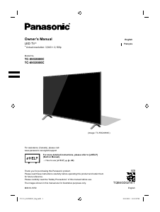 Manual Panasonic TC-55GX800 LED Television