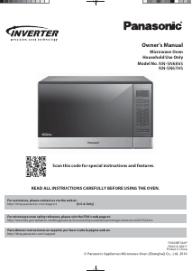 Manual Panasonic NN-SN686S Microwave