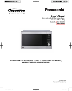 Manual Panasonic NN-CD65NSC Microwave