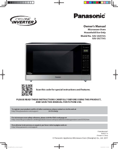 Handleiding Panasonic NN-SN97HS Magnetron
