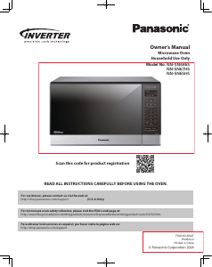 Manual Panasonic NN-SN65HSATH Microwave