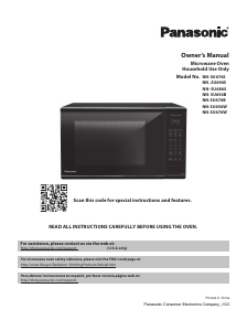 Handleiding Panasonic NN-SU676SAWH Magnetron