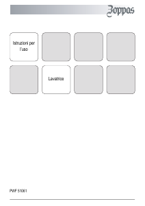 Manuale Zoppas PWF51061 Lavatrice