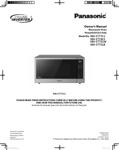 Manual Panasonic NN-ST77LS Microwave