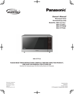 Manual Panasonic NN-ST75LBC Microwave