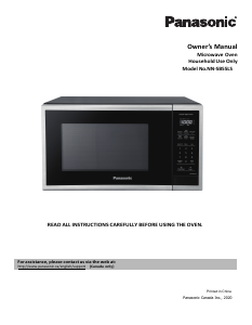 Manual Panasonic NN-SB55LS Microwave