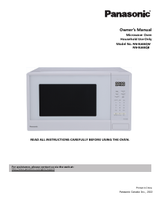 Handleiding Panasonic NN-SU65QB Magnetron