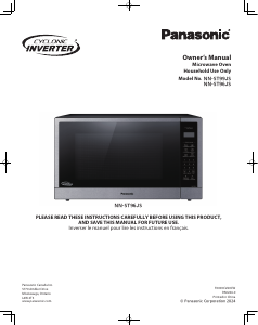 Manual Panasonic NN-ST99JSC Microwave