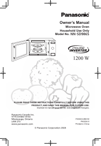 Handleiding Panasonic NN-SD986SC Magnetron