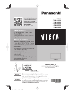 Manual Panasonic TC-P55S60 Viera Plasma Television