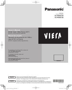 Manual Panasonic TC-P55GT30 Viera Plasma Television