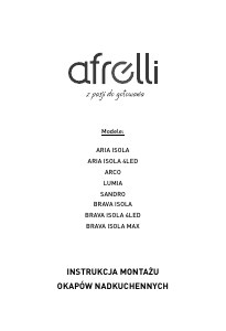 Instrukcja Afrelli Lumia Okap kuchenny