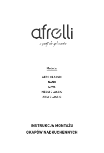 Instrukcja Afrelli Nano Okap kuchenny
