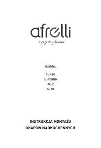 Instrukcja Afrelli Arto Okap kuchenny