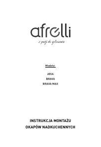 Instrukcja Afrelli Aria Okap kuchenny