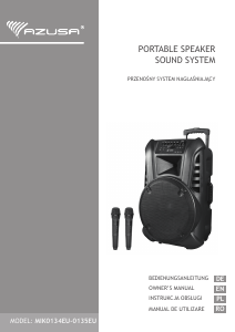 Manual Azusa MIK0134EU-0135EU Difuzor