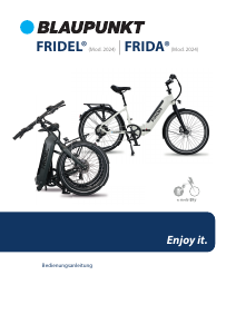 Bedienungsanleitung Blaupunkt FRIDEL 2024 Elektrofahrrad