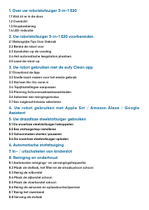 Handleiding Eufy E20 3in1 Stofzuiger